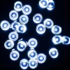 Christmas Warehouse 1000 Cool White Concave Bulb Led Christmas Fairy String Lights - 50M> Led Fairy Lights