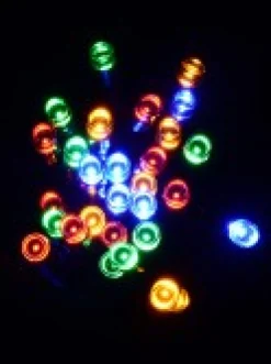 Christmas Warehouse 1000 Multi Colour Led Concave Bulb Wifi Christmas Fairy String Lights - 50M> Led Fairy Lights