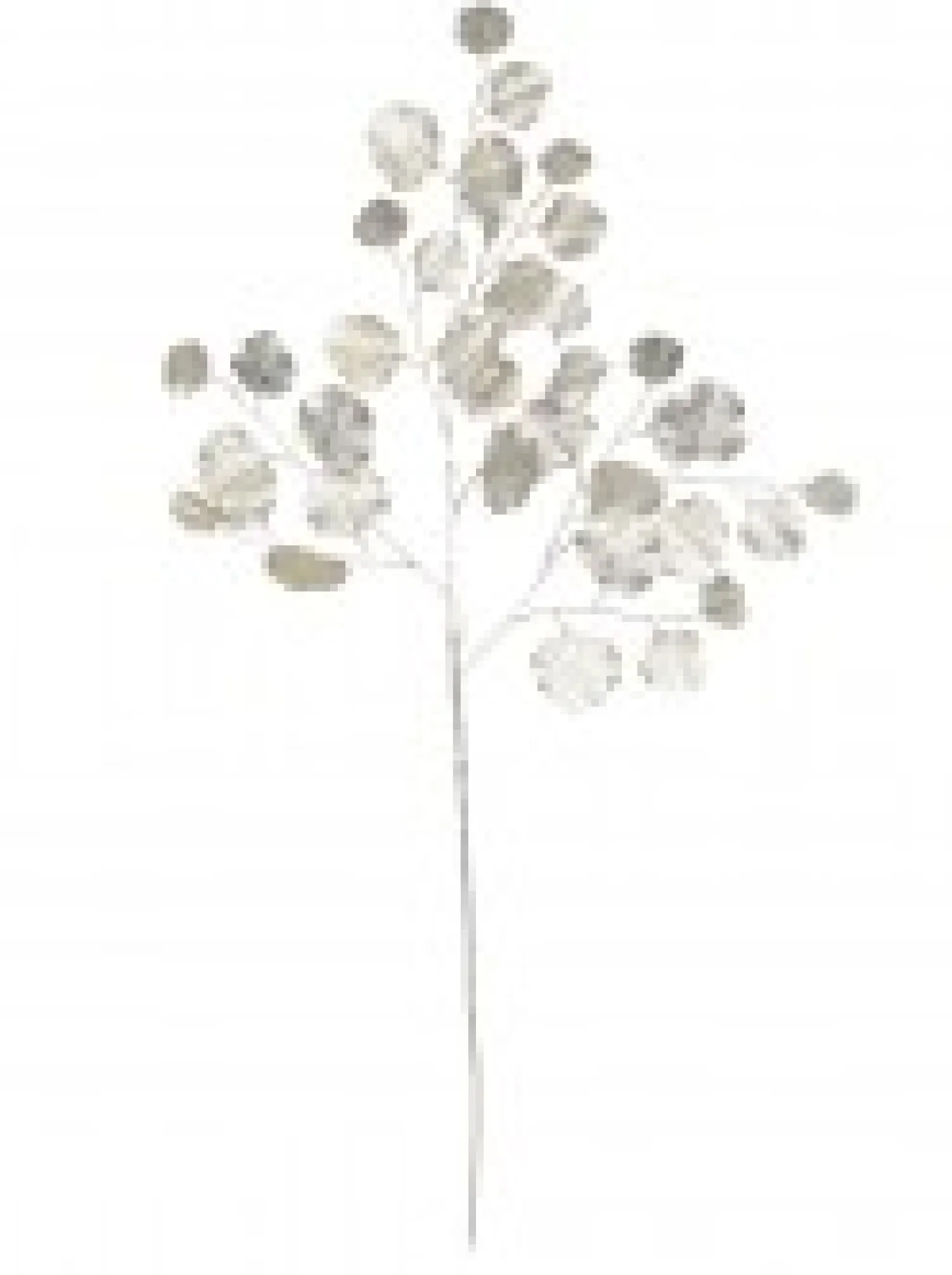 Christmas Warehouse Champagne Wide Leaf Magnolia Look Decorative Christmas Spray Stem - 86Cm> Christmas Stems