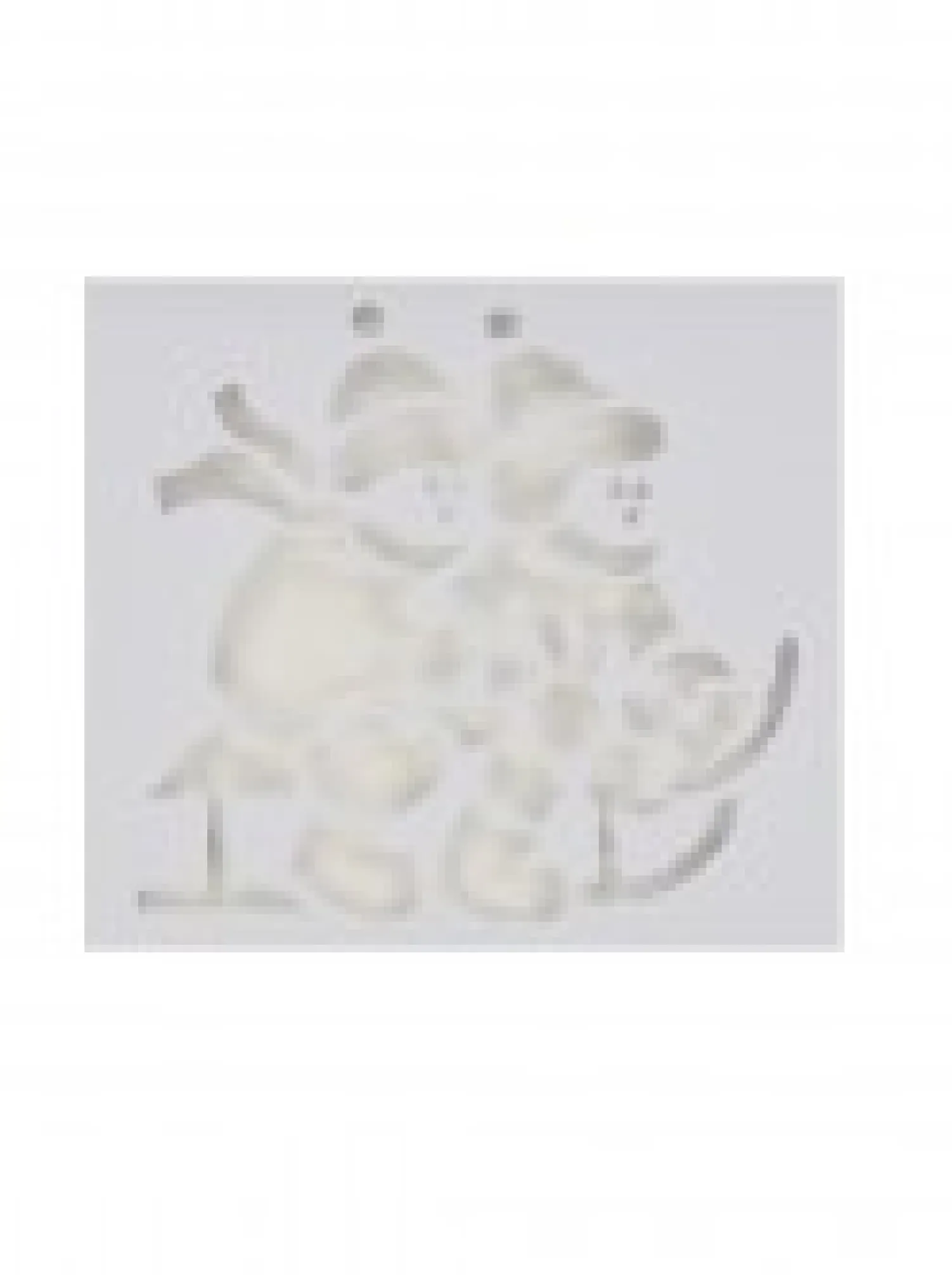 Christmas Warehouse Christmas Themes Reusable Spray Snow Stencil Christmas Decorations - 24Cm> Window Decals, Stencils & Stickers