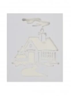 Christmas Warehouse Christmas Themes Reusable Spray Snow Stencil Christmas Decorations - 24Cm><noscript><img width=