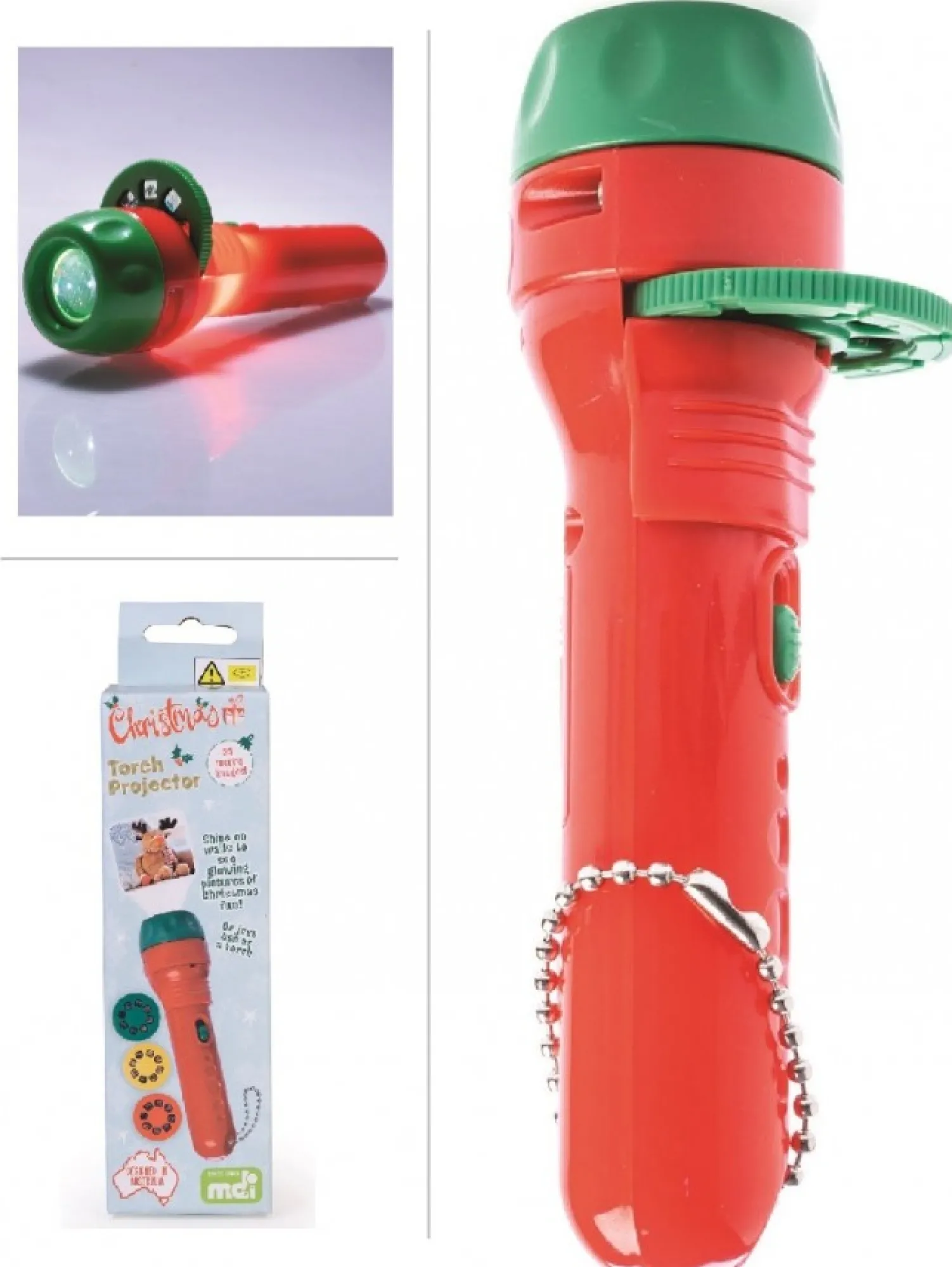 Christmas Warehouse Christmas Torch Projector With 24 Christmas Themed Images On Slot Reels> Christmas Crafts & Activities
