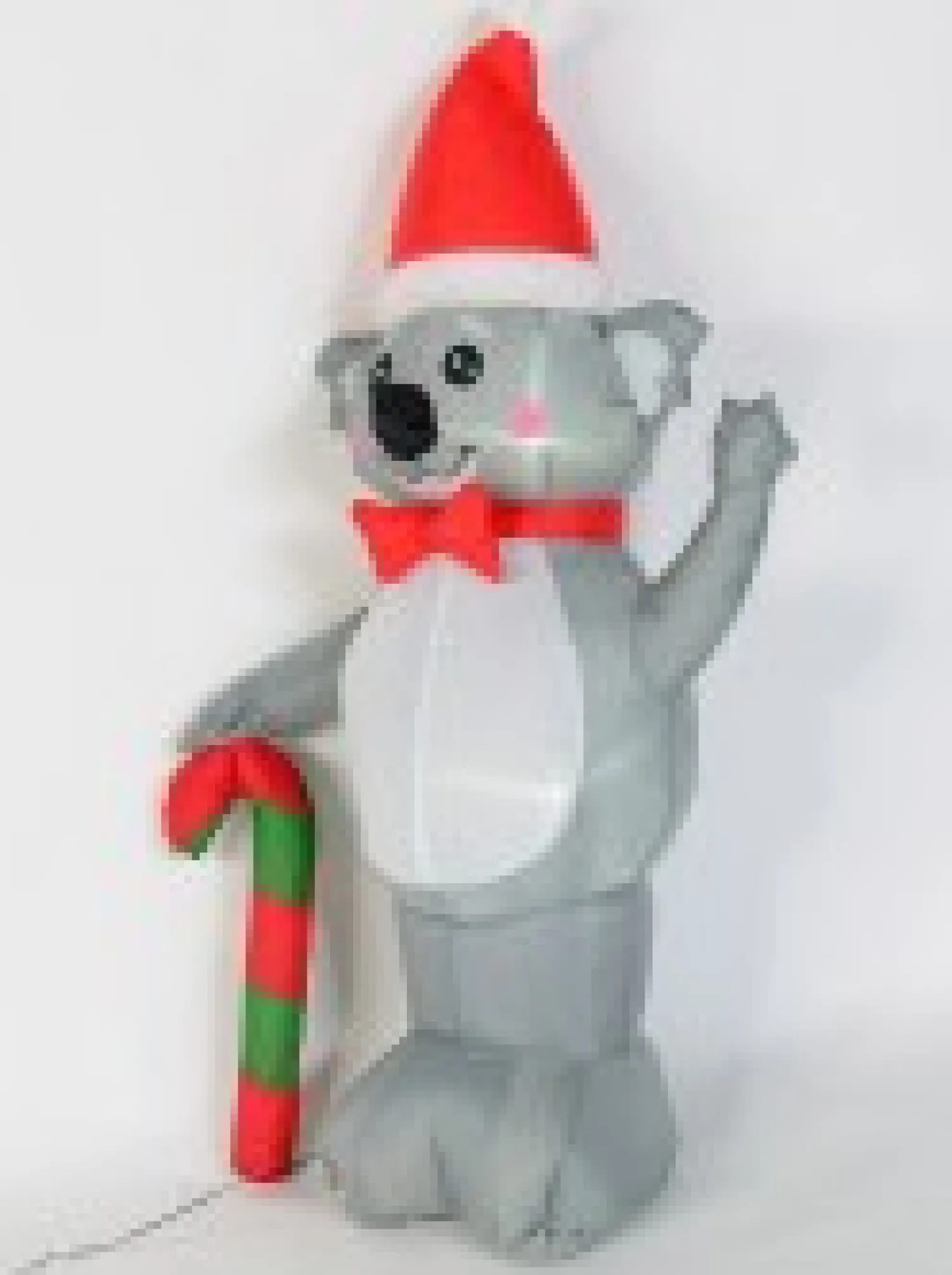 Christmas Warehouse Cuddles The Koala & Candy Cane Illuminated Christmas Inflatable Display - 1.3M> Inflatable Displays