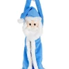 Christmas Warehouse Cute & Cuddly Hanging Winter Santa Christmas Plush Toy - 19Cm> Christmas Plush Toys