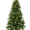 Christmas Warehouse Dawn Dew Light Traditional Christmas Tree With Pine Cones & 1164 Tips - 2.3M> Traditional Christmas Trees