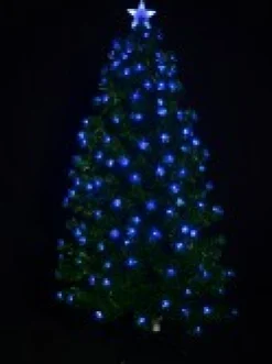 Christmas Warehouse Enchanting Dynamic & Static Colour Led Christmas Tree With 254 Tips - 1.8M><noscript><img width=