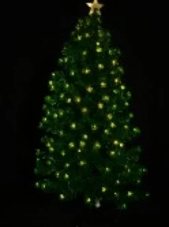 Christmas Warehouse Enchanting Dynamic & Static Colour Led Christmas Tree With 183 Tips - 1.5M><noscript><img width=