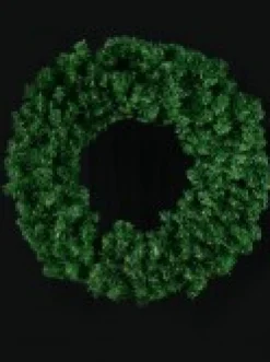 Christmas Warehouse Giant Balsam Pine Needle Pre-Lit Christmas Wreath With 420 Tips - 1.2M><noscript><img width=