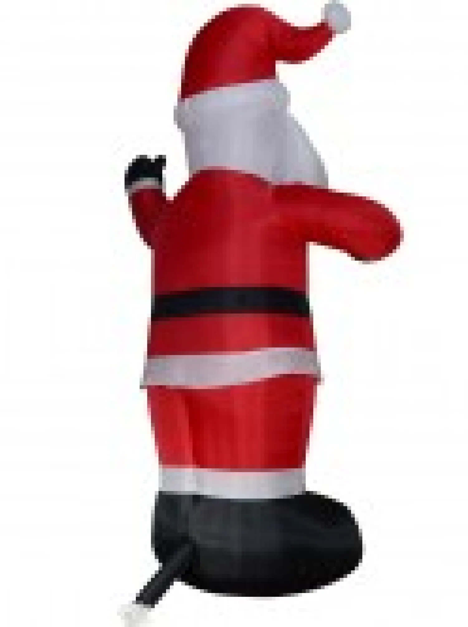 Christmas Warehouse Gigantic Standing & Waving Santa Illuminated Christmas Inflatable Display - 4M> Inflatable Displays