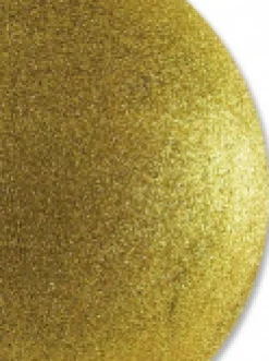 Christmas Warehouse Gold Glittered Large Display Bauble Christmas Decoration - 20Cm><noscript><img width=