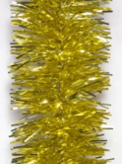 Christmas Warehouse Gold Metallic 6Ply Classic Christmas Tinsel Garland - 50Mm X 5M> Tinsel