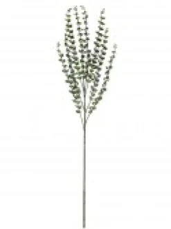 Christmas Warehouse Green Baby Blue Eucalyptus Leaves Decorative Christmas Spray Stem - 80Cm> Christmas Stems