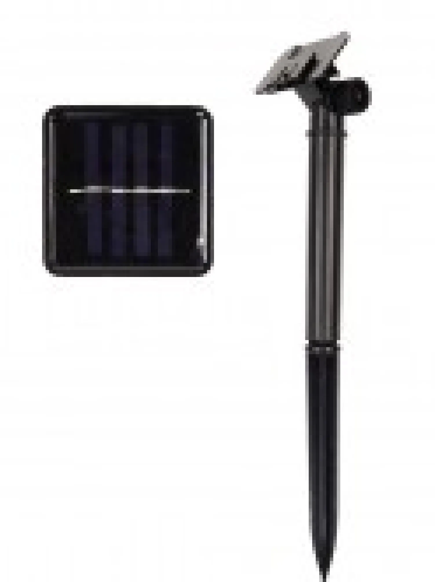 Christmas Warehouse Green Neon Flex Christmas Tree Outdoor Solar Powered Path Light - 32Cm> Path Lights
