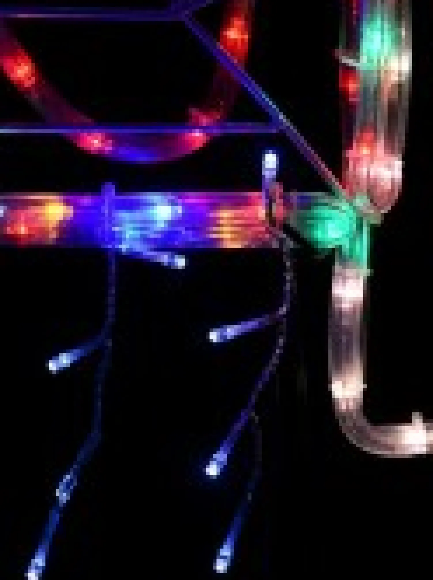 Christmas Warehouse Merry Christmas Sydney Harbour Bridge Rope Light Silhouette - 95Cm> Christmas Light Displays