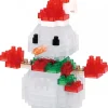 Christmas Warehouse Nanoblocks Traditional Snowman With Hat Christmas Toy - Nbc_368 160 Piece> Christmas Crafts & Activities