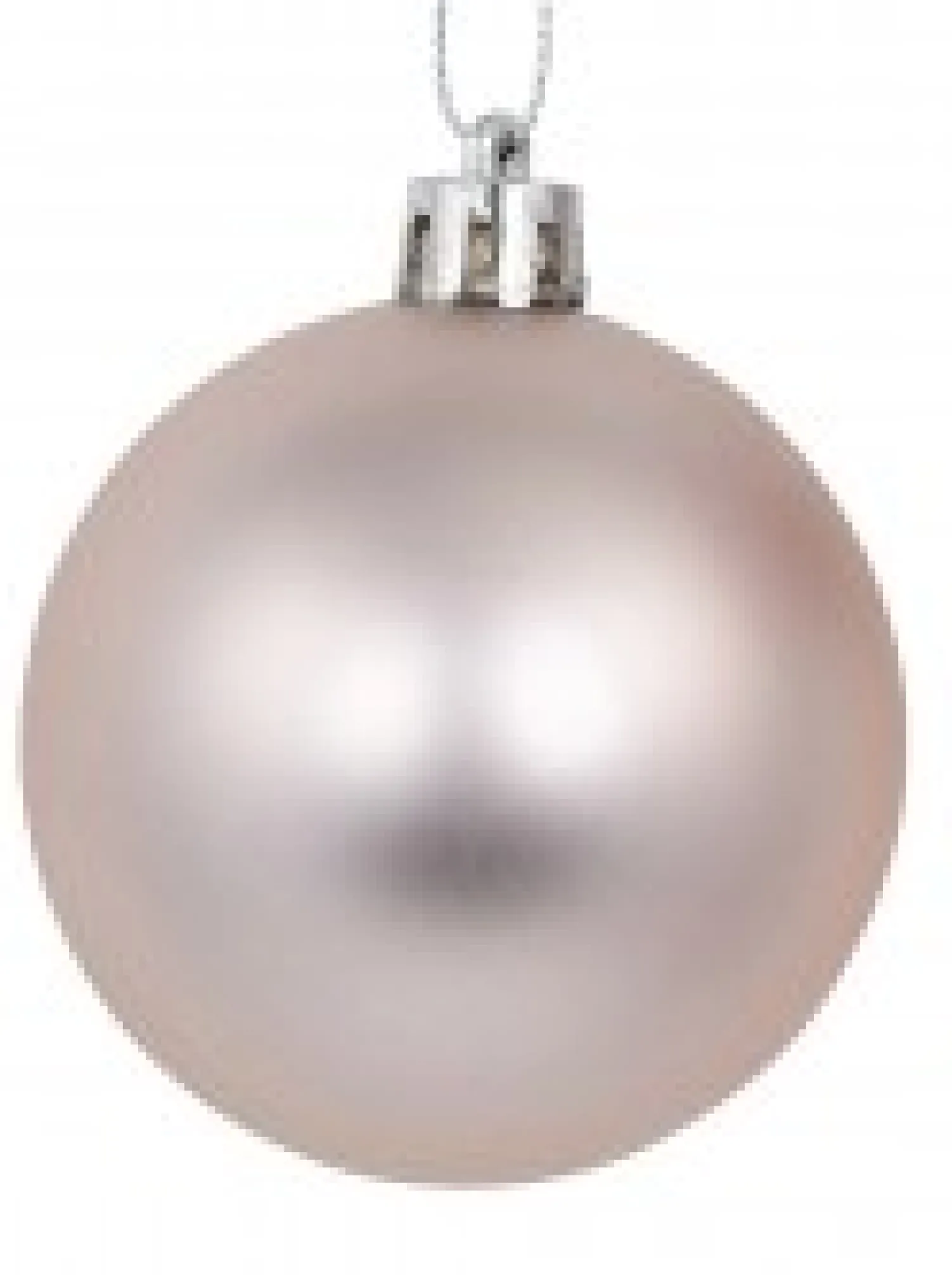 Christmas Warehouse Pink Glittered, Matte & Metallic Christmas Bauble Decorations - 12 X 60Mm> Bauble Packs