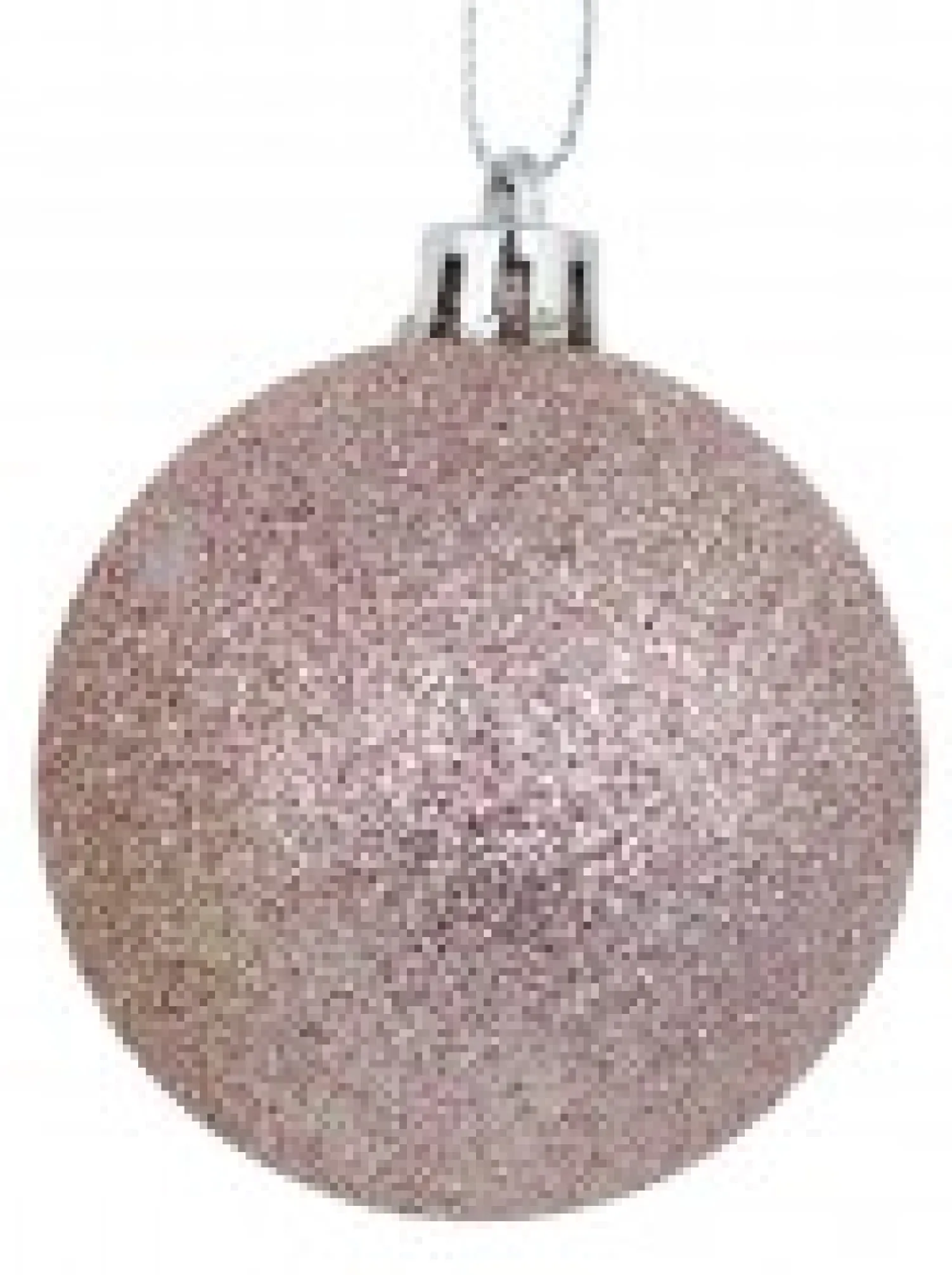 Christmas Warehouse Pink Metallic & Glittered With Mint Green Metallic & Matte Baubles - 12 X 60Mm> Bauble Packs
