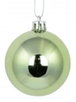 Christmas Warehouse Pink Metallic & Glittered With Mint Green Metallic & Matte Baubles - 12 X 60Mm><noscript><img width=
