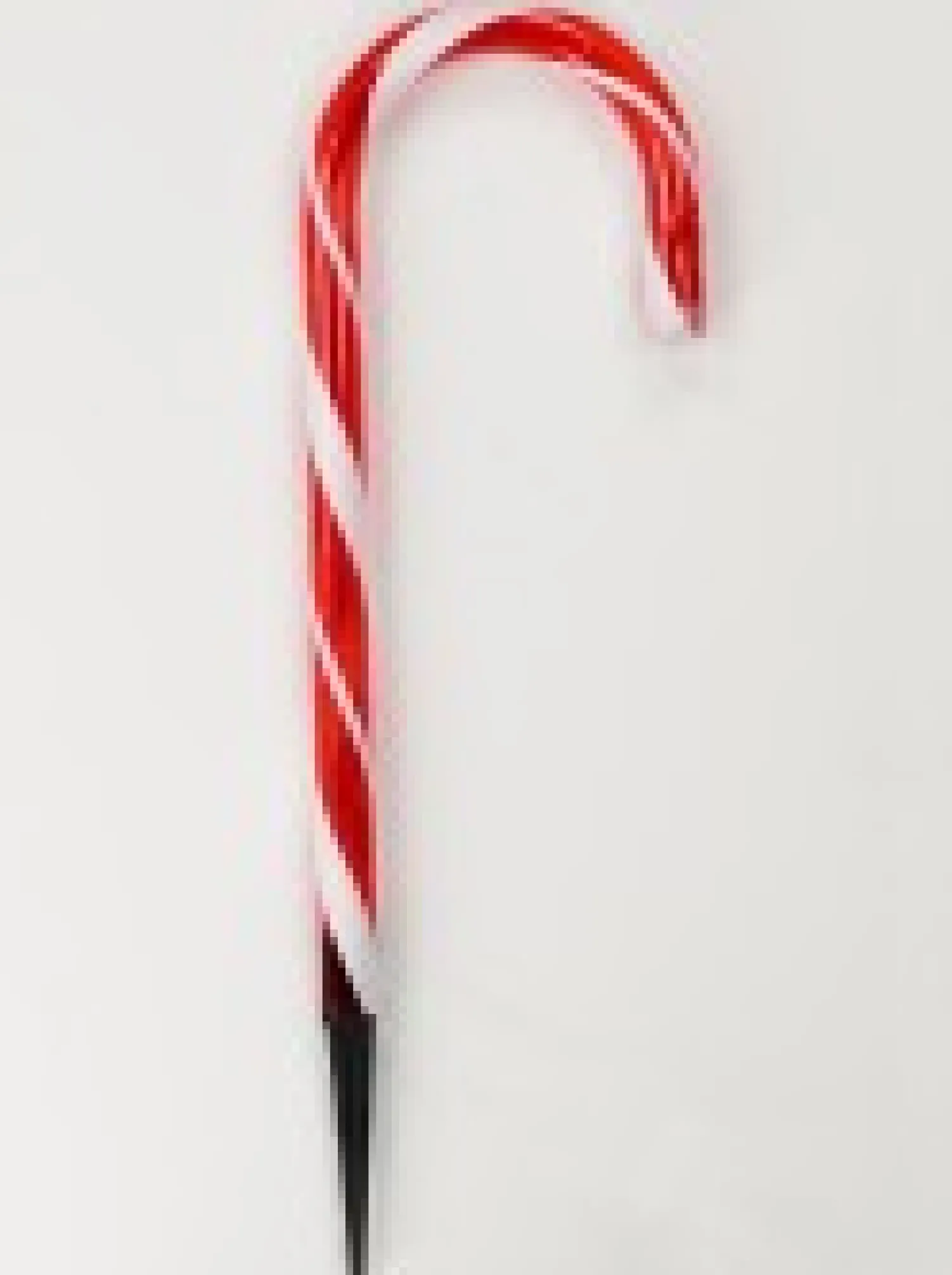 Christmas Warehouse Red & White Stripe Led Candy Cane Solar Powered Path Lights - 4 X 43Cm> Path Lights