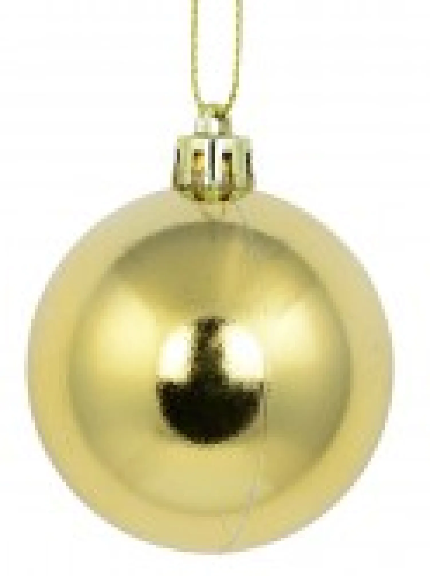 Christmas Warehouse Red Glittered, Green Matte & Gold Metallic Christmas Baubles - 12 X 60Mm> Bauble Packs