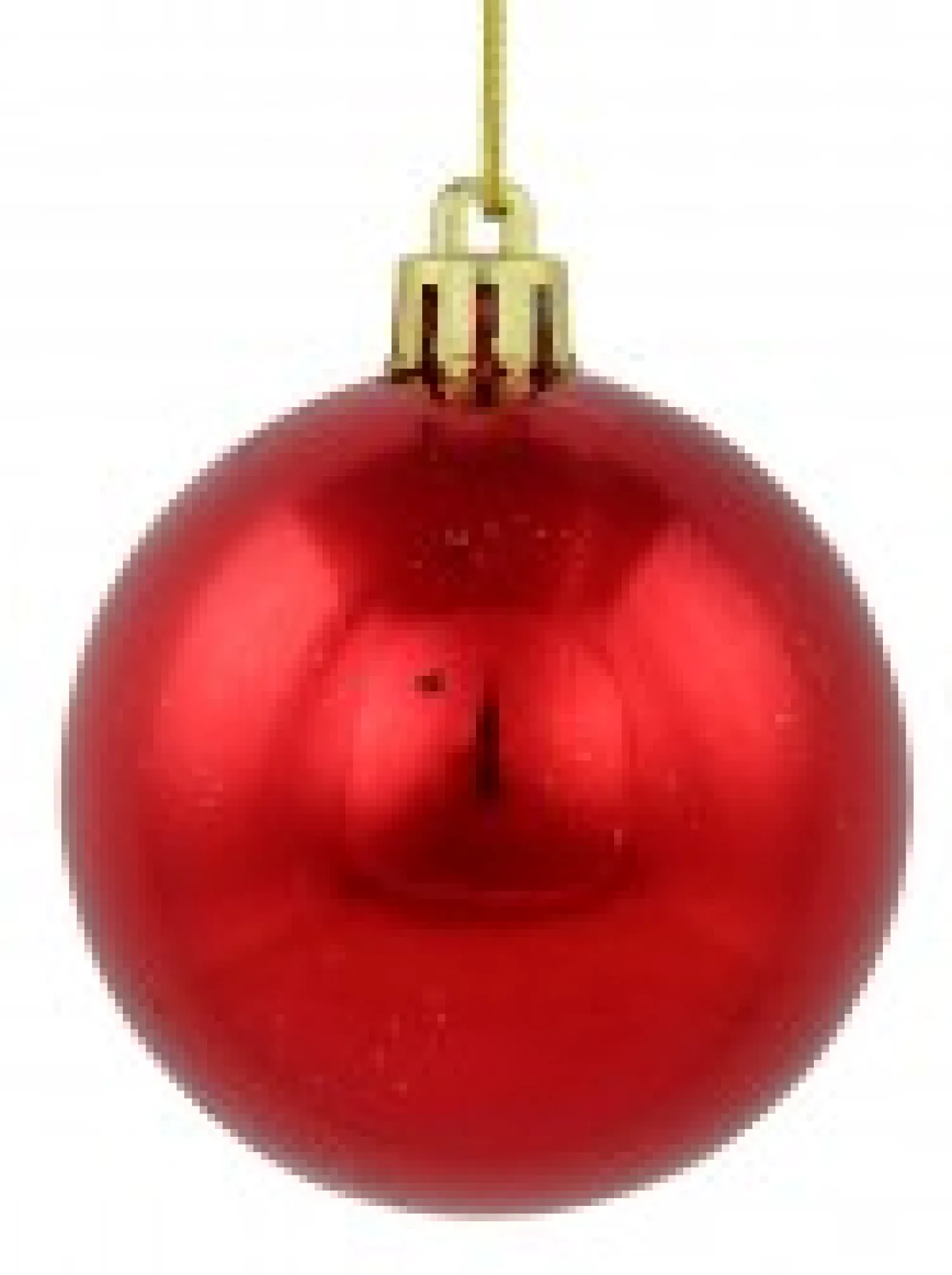 Christmas Warehouse Red Metallic, Green Matte & Glittered Gold Christmas Baubles - 27 X 60Mm> Bauble Packs