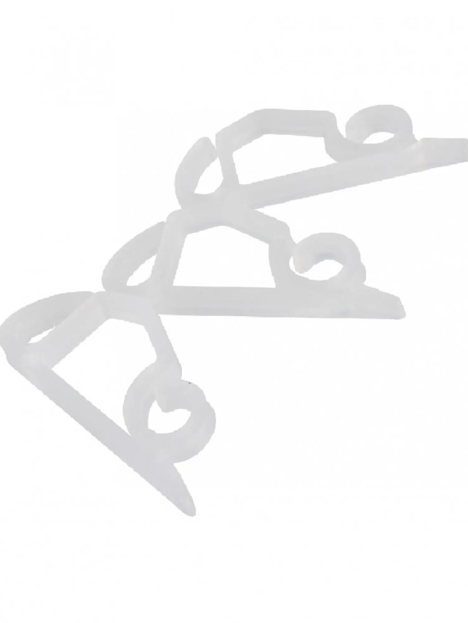 Christmas Warehouse Reusable Outdoor Gutter Clips Christmas Light Accessory - 50 Pack> General Accessories