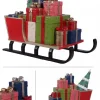 Christmas Warehouse Santa's Sled With Christmas Presents Life Size Resin Decoration Ornament - 1.3M> Large Christmas Decor