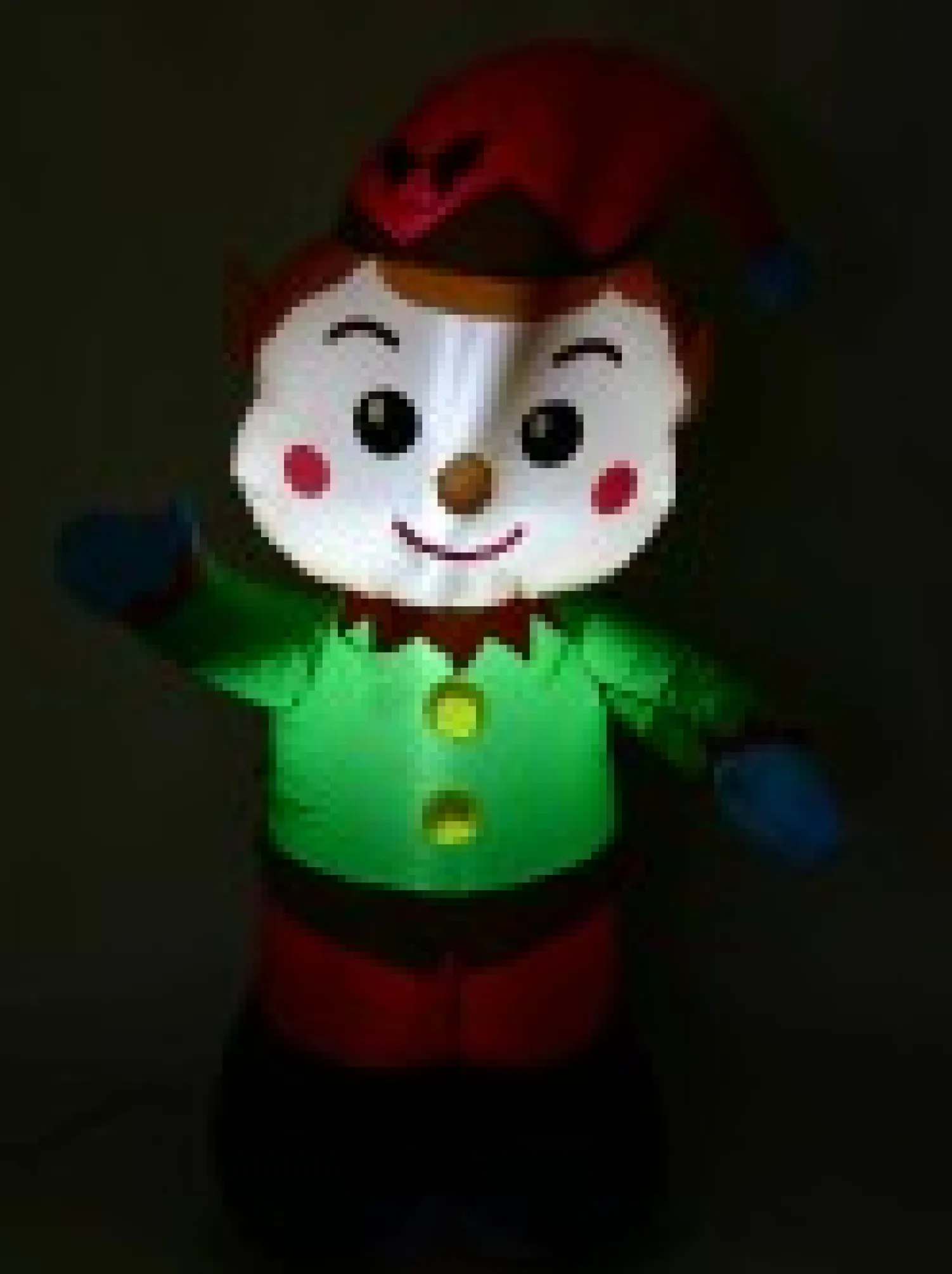 Christmas Warehouse Toy Look Greeting Elf Illuminated Christmas Inflatable Display - 1.2M> Inflatable Displays