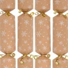 Christmas Warehouse White Heavy Snowfall On Caramel Christmas Cracker Bon Bons - 50 X 30Cm> Christmas Cracker Bon Bon Catering Packs (50 Per Pack)
