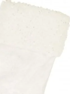 Christmas Warehouse White With Iridescent Glittered Sunburst Pattern Christmas Stocking - 48Cm> Christmas Stockings